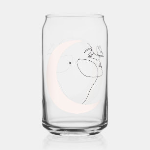 Vaso Con Forma De Lata Mujer
