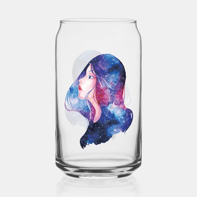 Vaso Con Forma De Lata Mujer (Anverso)