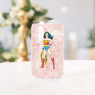 Vaso Con Forma De Lata Mujer Maravilla de pie