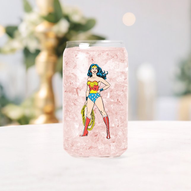 Vaso Con Forma De Lata Mujer Maravilla de pie (Insitu (Boda))