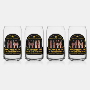 Vaso Con Forma De Lata Mujeres en el liderazgo