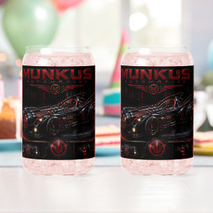 Vaso Con Forma De Lata munkus/automotiveglasses/bar/cocina/fiesta