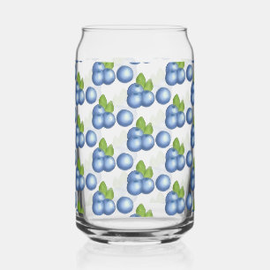 Vaso Con Forma De Lata Muy dulces Blueberries de verano