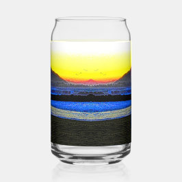 Vaso Con Forma De Lata Mystic Sunset