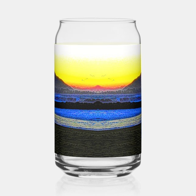 Vaso Con Forma De Lata Mystic Sunset (Anverso)