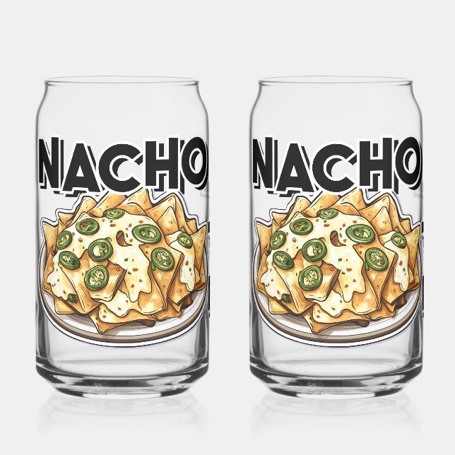 Vaso Con Forma De Lata Nacho Lovers (Anverso)