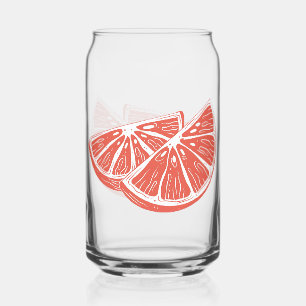Vaso Con Forma De Lata Naranja