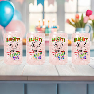 Vaso Con Forma De Lata Naughty Te Atrapó