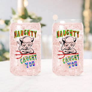Vaso Con Forma De Lata Naughty Te Atrapó