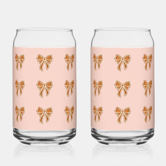 Vaso Con Forma De Lata Navidad moderna (Anverso)