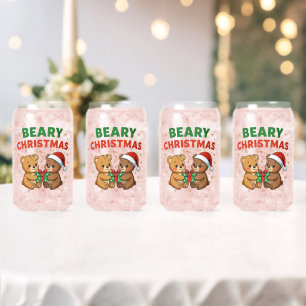 Vaso Con Forma De Lata Navidades Beary