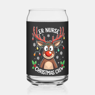 Vaso Con Forma De Lata NAVIDADES de enfermería de la tripulación Enfermer