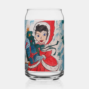 Vaso Con Forma De Lata Navidades de Santa Elena