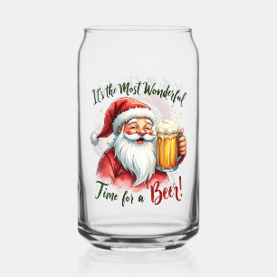 Vaso Con Forma De Lata Navidades divertidos Santa más maravilloso fiesta