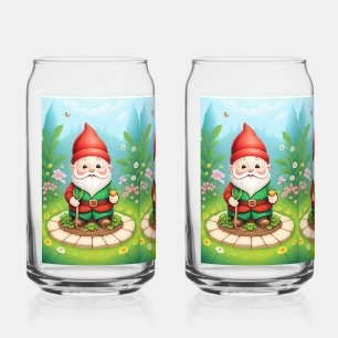 Vaso Con Forma De Lata Navidades Gnome