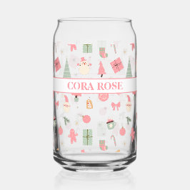 Vaso Con Forma De Lata Navidades Oh Qué Divertido Primer Cumpleaños