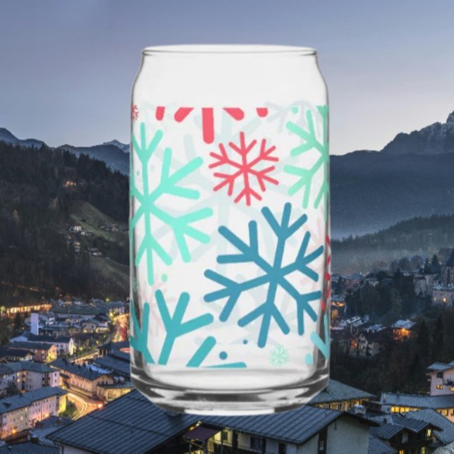 Vaso Con Forma De Lata Nevada de Medianoche Puede Vidrio (Subido por el creador)