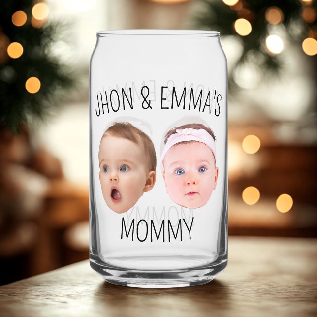 Vaso Con Forma De Lata Niños fotográficos personalizados, regalo del Día  (Subido por el creador)