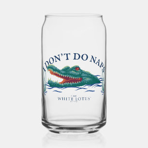 Vaso Con Forma De Lata No hago lagarto - El Lotus blanco