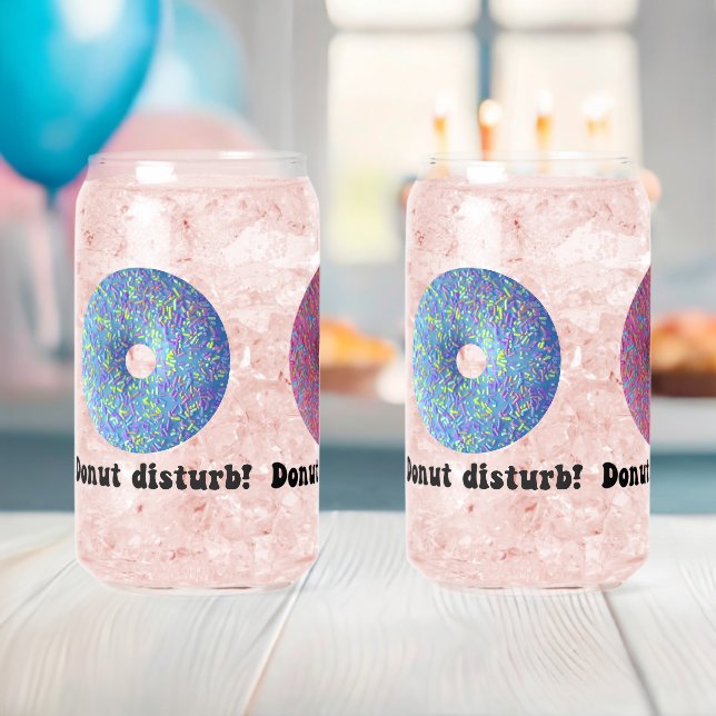 Vaso Con Forma De Lata No molestar (Insitu (Baby Shower))