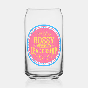 Vaso Con Forma De Lata no soy mandona cita