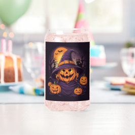 Vaso Con Forma De Lata Noche de Brujas -