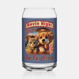 Vaso Con Forma De Lata Noche de la película - Mejor Amigo del Furry - Gat