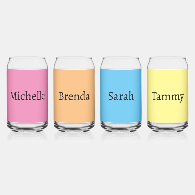 Vaso Con Forma De Lata Noche de los Chicas de los años 90 (Izquierda)