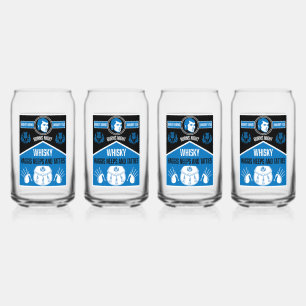 Vaso Con Forma De Lata Noche de quemaduras escocesa