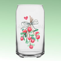 Nombre, Aquarela de Navidad Muérdago y Bayas 16oz
