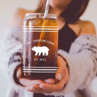 Nombre de familia personalizada de oso ruso