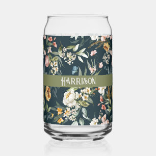 Vaso Con Forma De Lata Nombre, Elegant 1600 Still Life Florals Oxford Blu