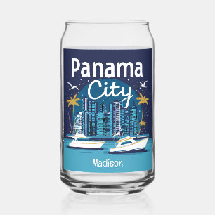 Vaso Con Forma De Lata Nombre personalizado Ciudad de Panamá