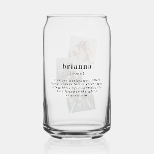Vaso Con Forma De Lata Nombre Personalizado Definición Personalizada   3 