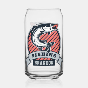 Vaso Con Forma De Lata Nombre personalizado Fisher shotglass