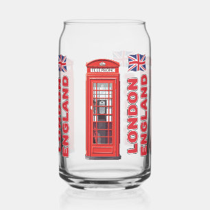 Vaso Con Forma De Lata Nombre personalizado Londres Inglaterra