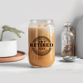 Vaso Con Forma De Lata Nombre personalizado oficialmente retirado y clave