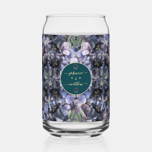 Vaso Con Forma De Lata Nombres de parejas clásicas con flores negras temp