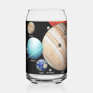 Vaso Con Forma De Lata Nuestro sistema solar