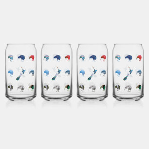 VASO CON FORMA DE LATA NUEVA ZEALAND KIWIS