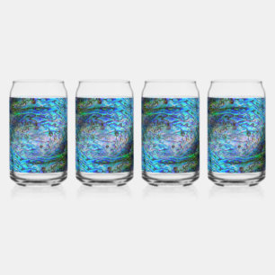 VASO CON FORMA DE LATA NUEVA ZELANDIA PAUA SHELL