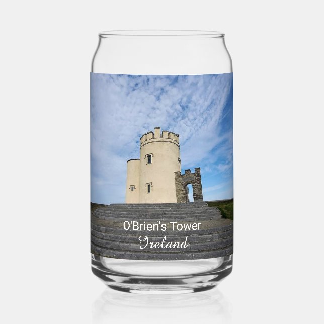 Vaso Con Forma De Lata O'Brien's Tower Ireland Souvenir Can Glass (Anverso)