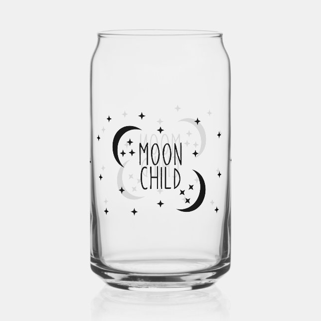 Vaso Con Forma De Lata Occult Moon Child Gothic Drinkware (Anverso)