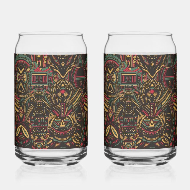 Vaso Con Forma De Lata Oceánico chillado "Palabras clave prohibidas no us (Anverso)