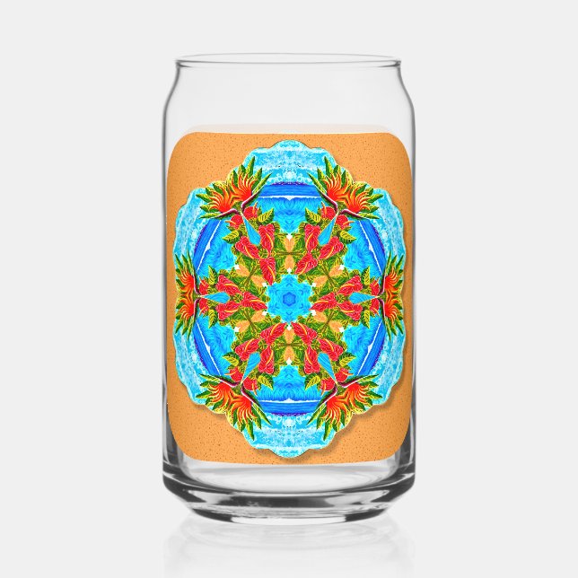 Vaso Con Forma De Lata Océanos tropicales (Reverso )