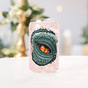 Vaso Con Forma De Lata Ojo de reptil depredador primitivo