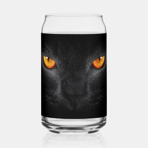 Vaso Con Forma De Lata ojos de pantera negra