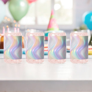 Vaso Con Forma De Lata Olas de Luz