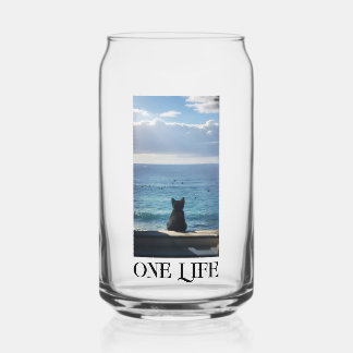 Vaso Con Forma De Lata One Life Cat 