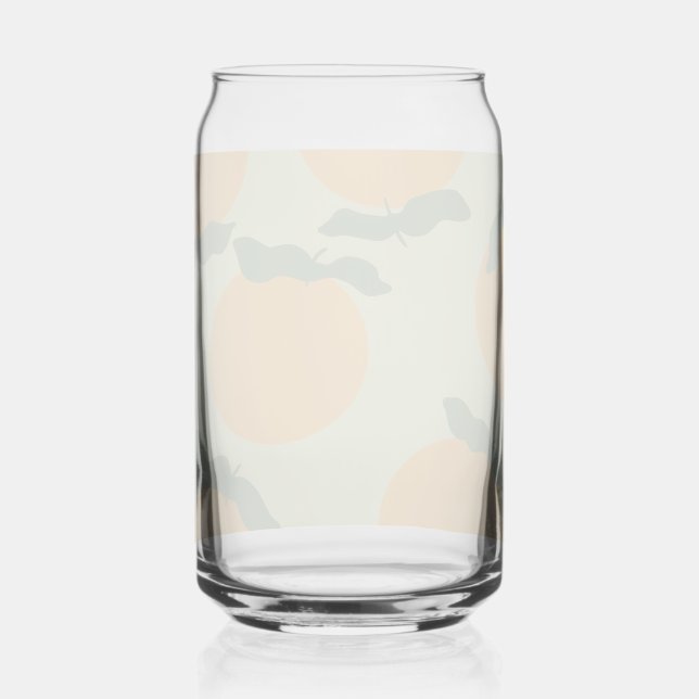 Vaso Con Forma De Lata Orange pattern design (Anverso)